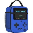thumbnail image 3 of Kids Lunch Box,Boys Game Console Insulated Lunch Box,Gamer Reusable Portable Lunch Bag for Teens Kids Boys School, 3 of 7