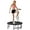 Black, variant on Soozier 39" Mini Exercise Trampoline Indoor Fitness Rebounder, Orange