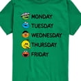 thumbnail image 3 of Sesame Street - Days Of The Week - Toddler and Youth Short Sleeve Graphic T-Shirt, 3 of 5