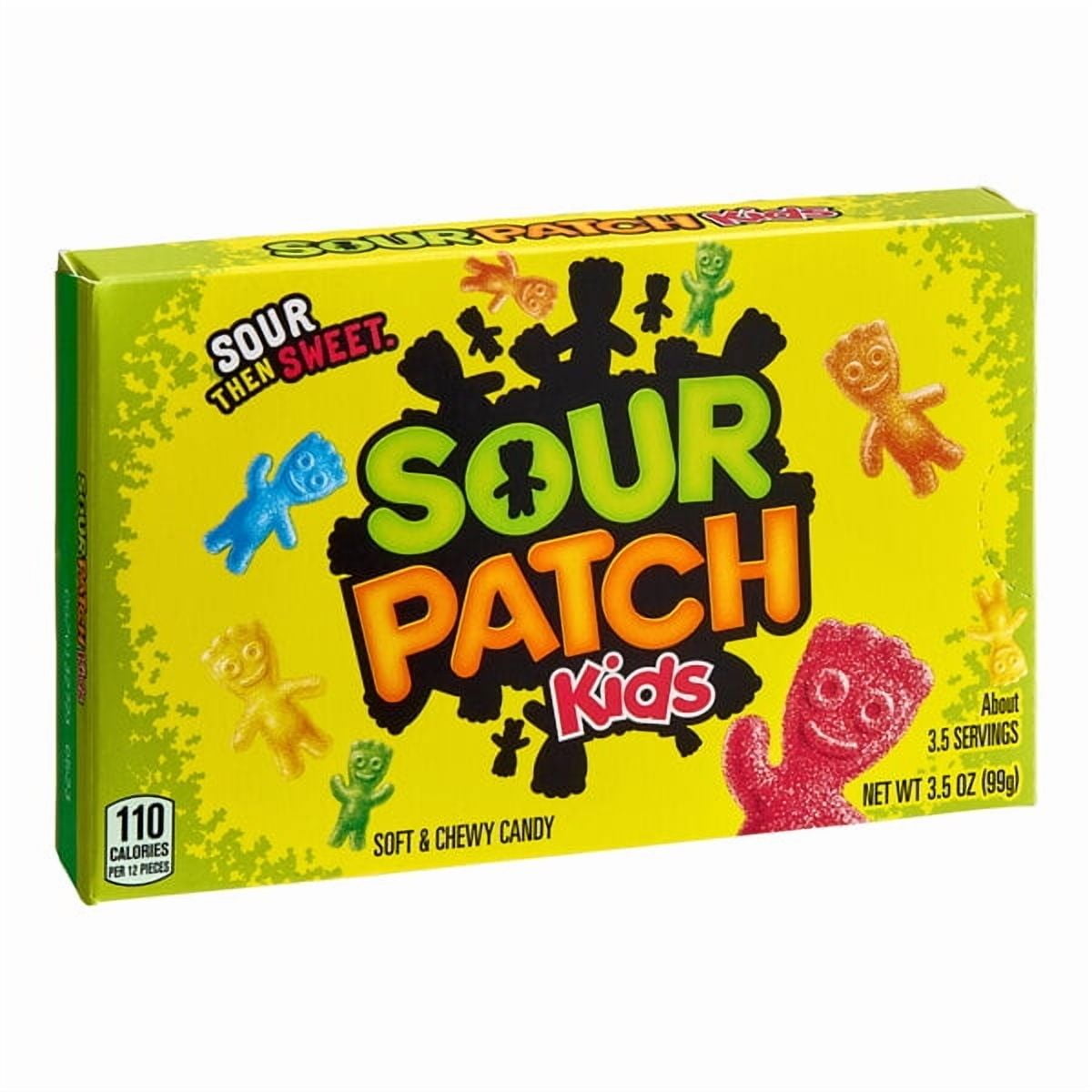Sour Patch Kids Original Candy, 3.5 oz Boxes – 12 Count Case