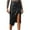 Black, variant on Sngxgn Skirts for Women Pleated Skirts with High Waisted(Khaki,S)