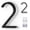 5IN-2, variant on 5-Inch Floating House Numbers, Modern Black Metal Address Digits and Letters for Exterior Wall, Front Door and Mailbox (Number 1)