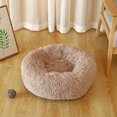 thumbnail image 4 of Flock Plush Pet Bed Deep Sleep Dog Cat Kennel Removable Washable Cover Anti-Slip Bottom Stain Resistant Odor Control Pet Cushion Mat For Dogs Pet Sleeping Supplies, 4 of 7