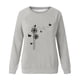 thumbnail image 4 of ICHUANYI Liquidación Moda Mujer Casual Manga Larga Cuello Redondo Impreso Señoras Sudadera Tops Blusa ICHUANYI WER202308230648, 4 of 4
