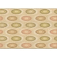 thumbnail image 1 of Ahgly Company Machine Washable Indoor Rectangle Transitional Brown Gold Area Rugs, 2' x 5', 1 of 7