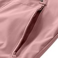 thumbnail image 7 of LpwkSSA Sports Outdoor Coat for Men Hooded Zipper Coats with Multiple Pocket Waterproof Casual Solid Color Long Sleeved Windbreaker Coats Pink L, 7 of 7