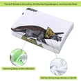 thumbnail image 3 of Dinosaur Throw Blanket, Dinosaur Blanket Plush Fleece Kids Blanket Soft Cozy Cartoon Sherpa Blankets with Jurassic Dinosaurs Good Gift for Children Boys Girls (Dinosaur 7, 60" x 80"), 3 of 6