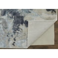 thumbnail image 4 of HomeRoots 512865 9 x 12 ft. Blue Abstract Rectangle Area Rug, 4 of 5