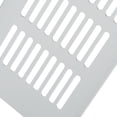 thumbnail image 4 of Silver Aluminum Alloy Rectangular Air Vent Grille Heat Dissipation for Cabinet RV 80 x 250mm, 4 of 4
