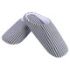 thumbnail image 1 of Comfortable Blue Stripe Slippers Japanese Style Adult Loafer Size XL 1 Pair, 1 of 3