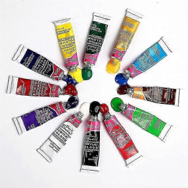 2025 12Colors/Set Acrylic Paint Color Set Acrylic Paints Pigment for Artists