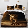 thumbnail image 3 of Disney-juego de ropa de cama de El Rey León para niños, funda de edredón, funda de almohada, dibujos animados de Anime Kawaii, ropa de cama para dormitorio, regalo de cumpleaños, 3 of 5