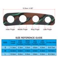 thumbnail image 2 of Uxcell Basketball Shooting Aid 3 Pack Finger Shoot Trainer Training Equipment Correct Shooting Posture Multicolored, M, 2 of 6