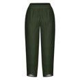 thumbnail image 2 of Zuesphe Womens Pants Summer Boho Capri Pants for Women Plus Size Jeans Baggy Pants Women High Waisted Cargo Pants Women High Waisted Plus Size, 2 of 4