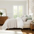 thumbnail image 4 of WDCOZY Beige Pick Stitch King Size Quilt Set, Str, 4 of 8