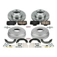 thumbnail image 3 of Power Stop Front and Rear Stock Replacement Drum and Shoe Kit KOE15095DK, 3 of 9