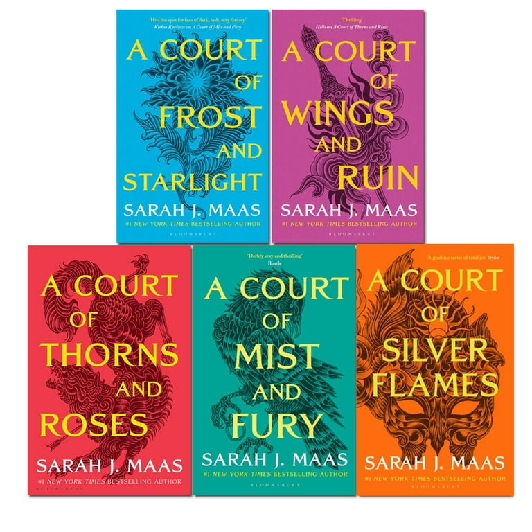 A Court of Thorns and Roses Series Sarah J. Maas 4 Books