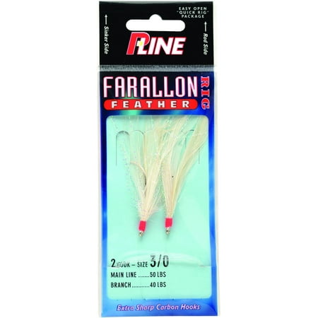 UPC: 0015789260606 | P-Line Farallon Feathers Tackle White