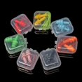 thumbnail image 2 of 1 Set Unisex Silicone Ear Plugs Swimming Ears Protector Pool Accessories Water Sports Hearing Protection Noise Reduction Earplug pink, 2 of 6