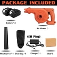 thumbnail image 2 of Garden Cordless Blower Vacuum Clean 2000W Air Blower For Dust Blowing Dust Computer Collector Hand Operat Power Tool ,Long Lasting, 2 of 7