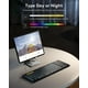 thumbnail image 3 of Teclado Bluetooth Samsers plegable con panel táctil negro, 3 of 9