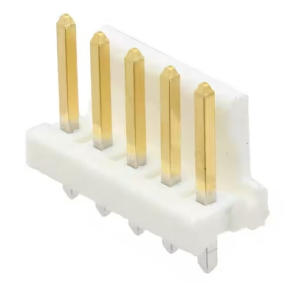 Pack of 5 3-641119-5 Connector Header Through Hole 5 position 0.156 (3.96mm)