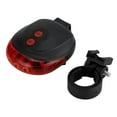 thumbnail image 3 of Ultra Bright Bike Tail Light Bicycle High Intensity 5 LEDs Warning Accessories for Mountain Bike, 3 of 9