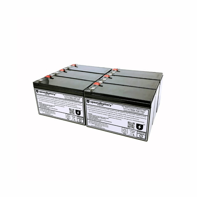 Batterie de Remplacement Cyber Power Catridge RB1270X6PS Compatible Série à Décharge Rapide - UPSANDBATTERY™