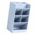 thumbnail image 1 of Porte-stylo Design Moderne Incliné Grande Capacité 5 Compartiments pour l'École et le Bureau, 1 of 7