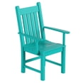 thumbnail image 1 of Charleston HDPE Plastic Patio Dining Armchair, 1 of 7