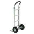 thumbnail image 2 of Aluminum Hand Truck Curved Handle, Pneumatic Wheels, 2 of 6