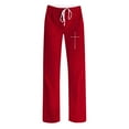 thumbnail image 4 of Xunlbb Summer Sale! Ladies' Fashion Printed Pants For Valentine's Day ,Red 4 M, 4 of 5