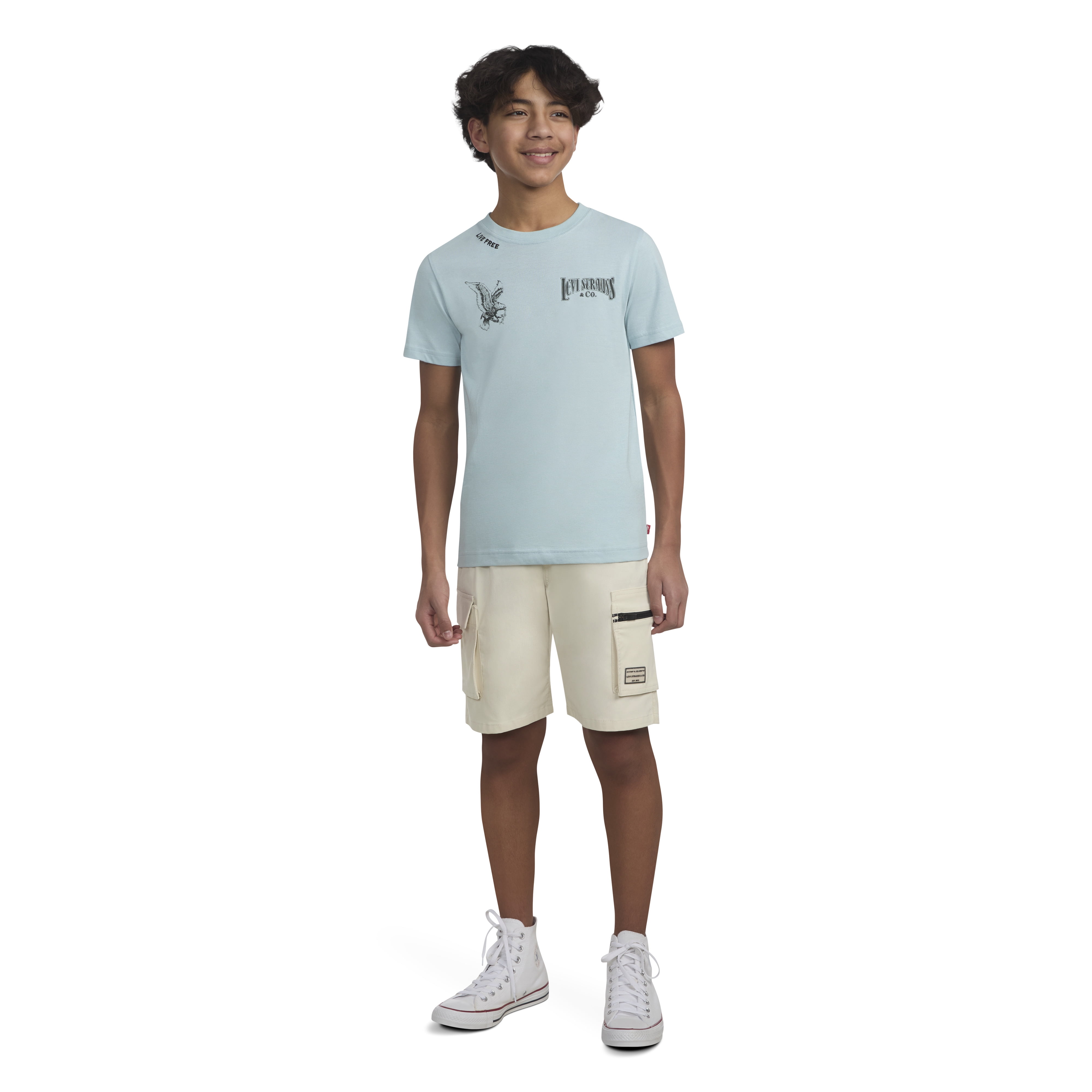 Levi's Boys Parachute Nylon Cargo Shorts, Sizes 4-20