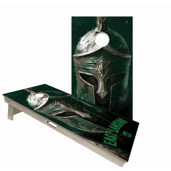 Skip's Garage | Michigan State Backyard 2x4 Cornhole Board Set with Bags