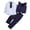 Blue, variant on Faraee Baby Boy Clothes Suit Toddler Gentleman Wedding Outfits Tie Button Down Shirt Vest Long Pants Guest Suits Kids Formal Dress Clothing Set 1t 2t 3t 4t 5t 6t 7t Blue