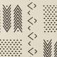 thumbnail image 5 of Nourison Life Styles Ivory/Black Decorative Throw Pillow , 26" x 26", 5 of 5