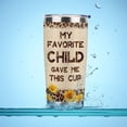 thumbnail image 4 of Gifts for Mom From Daughter Best Mom Birthday Gifts From Son Gifts for Mothers Day 20oz Funny Mom Cup Christmas Presents for Mother From Favorite Child Kids Travel Tumbler With Lid Straw, 4 of 6