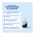 thumbnail image 3 of GHOSTBOND Platinum Wig Glue 1.3oz – Maximum Hold Lace & Poly Adhesive, Clear Matte Finish, Built for Sweat, Oil & Heat Resistance, 3 of 5