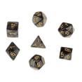 thumbnail image 4 of 7 Dados Poliédricos De 16 Mm Para Juegos De Mesa Dungeons And Dragons DND, Color Negro Sunnimix Dados poliédricos, 4 of 7