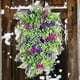 thumbnail image 2 of Guirnalda de tulipanes morados para corona de primavera | Decoración de puerta floral artificial | Decoración colorida de la puerta principal | Corona de bienvenida de verano brillante | Acento para, 2 of 3