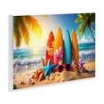 thumbnail image 4 of Stupell Industries Tropical Surf & Turf Nautical & Beach Painting Unframed Art Print Wall Art, 15 x 10, 4 of 8