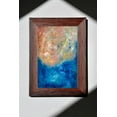 thumbnail image 2 of The Canfield Collection - Gratitude - Bright Blue Contemporary Abstract Wall Art Design on a Giclée Canvas Print - Home Décor - 24 x 36 inches&nbsp;, 2 of 5