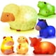 thumbnail image 1 of Juguetes de baño VIBOYLAR con iluminación para animales de granja, 6 unidades, para niños pequeños, 1 of 7