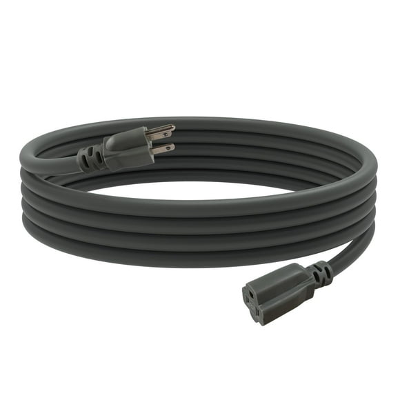 Cable de extensión EP, 10 pies, 12/3, SJTW, 15 A, 125 V, con enchufe de 3 clavijas