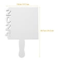 thumbnail image 2 of HEALEEP Graduation Photo Display Sublimation Picture Frame Handheld Fan Rectangle Students White 1Pack, 2 of 8
