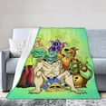 thumbnail image 2 of Manta de dibujos animados de Scooby Doo, manta de felpa grande súper suave y esponjosa para niños, niñas y adultos jóvenes, manta de franela cálida y acogedora para sala de estar, sofá cama para, 2 of 7