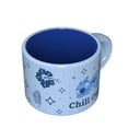 thumbnail image 2 of Zak Designs 3oz Stitch Ceramic Haven Mug, Blue, 2 of 6