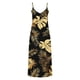 thumbnail image 4 of TaTaai Womens Fashion Floral Print Round Neck Sleeveless Maxi Dress Soft Breathable Lightweight Material Casual Daily Holiday Party Outfits Gift, 4 of 5