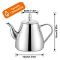 thumbnail image 4 of SANQIAHOME Stainless Steel Teapot Coffee Servers 1200ml, 4 of 9