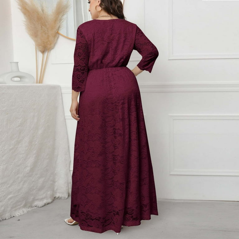Walmart plus size cheap evening dresses